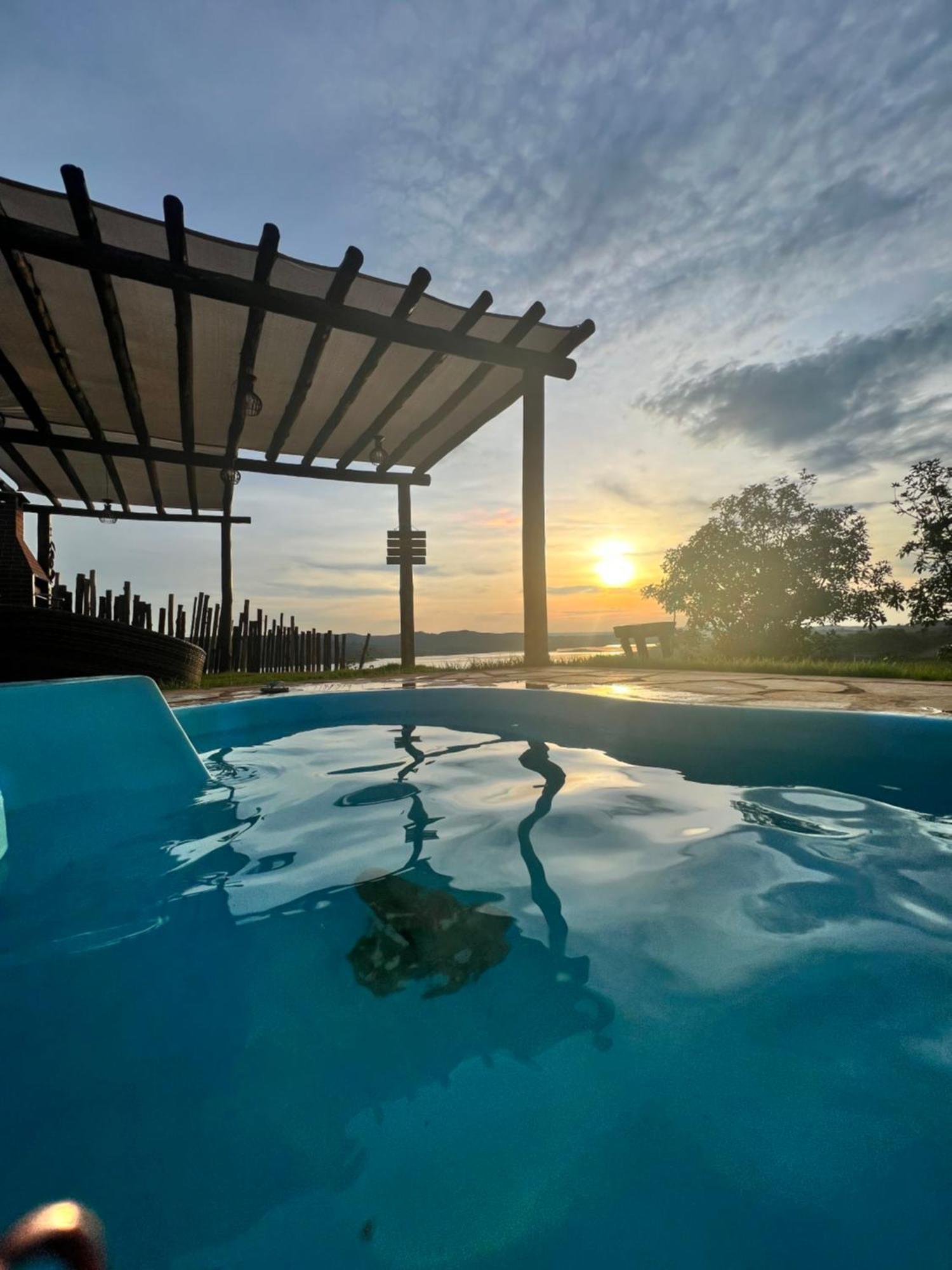 Chale Mirante, Piscina, Cachoeira, Lago E Vista Espetacular Alexania Exterior photo