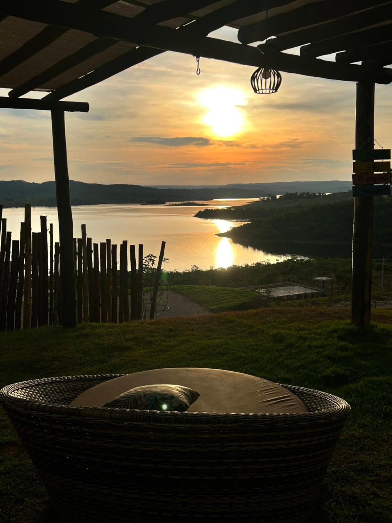 Chale Mirante, Piscina, Cachoeira, Lago E Vista Espetacular Alexania Exterior photo